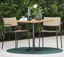 Less havestol med go cafebord - Cane-line havemøbler